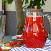 Raspberry Rose Lemonade