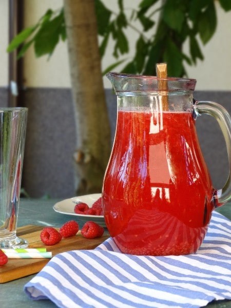 Raspberry Rose Lemonade