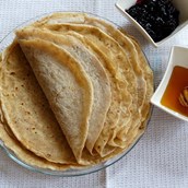 Gluten-free vegan pancakes